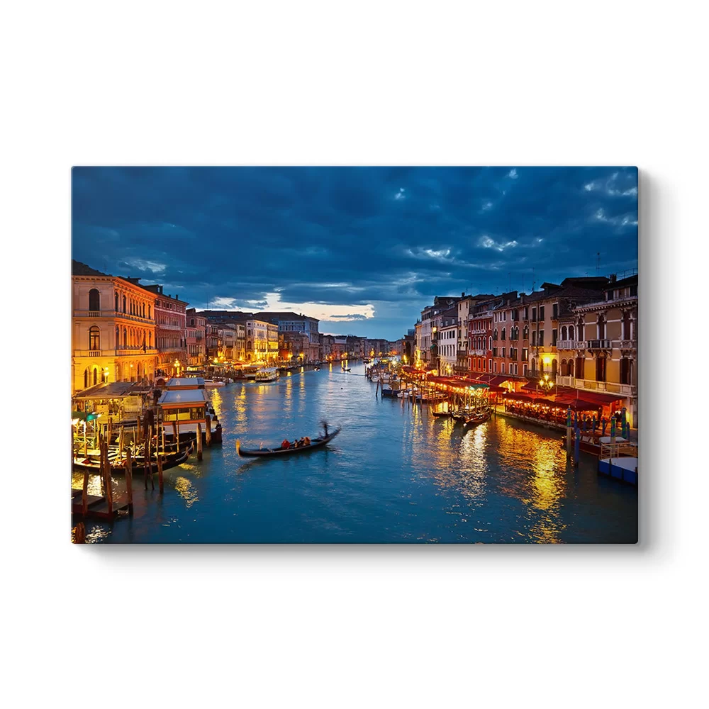 Venice Canal Tablosu - Model 1